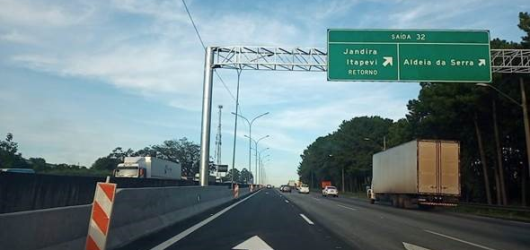 CCR ViaOeste libera nova faixa adicional na rodovia Castello Branco